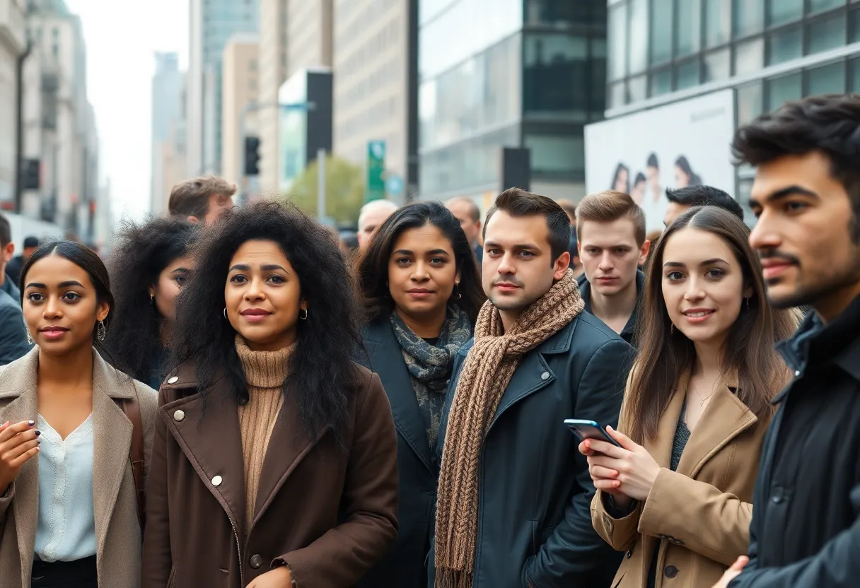 Actors at a casting call in Lexington, Kentucky
