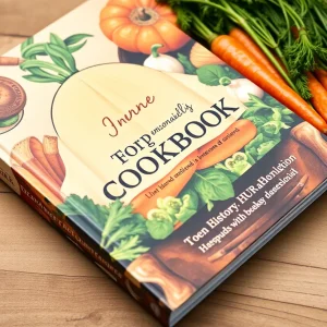 Cover of Eat Your Carrot Cake cookbook celebrating Alfalfa Restaurant