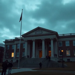 Exterior of the courthouse in Lexington, Kentucky