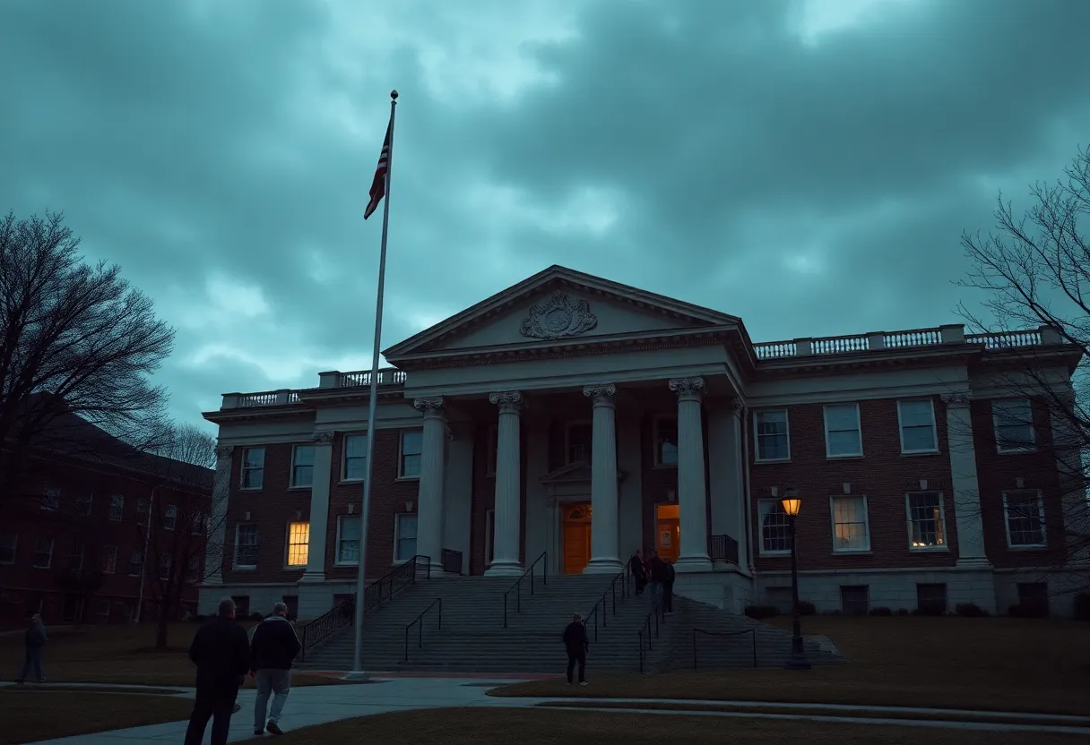 Exterior of the courthouse in Lexington, Kentucky