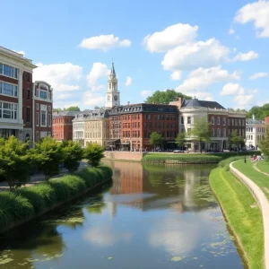 Landscape of Lexington, Kentucky, highlighting its rich history and natural beauty.