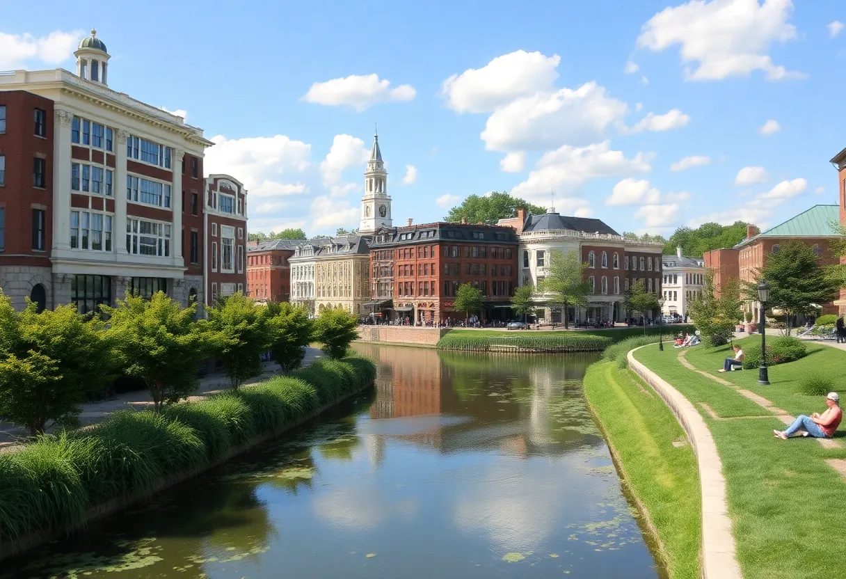 Landscape of Lexington, Kentucky, highlighting its rich history and natural beauty.