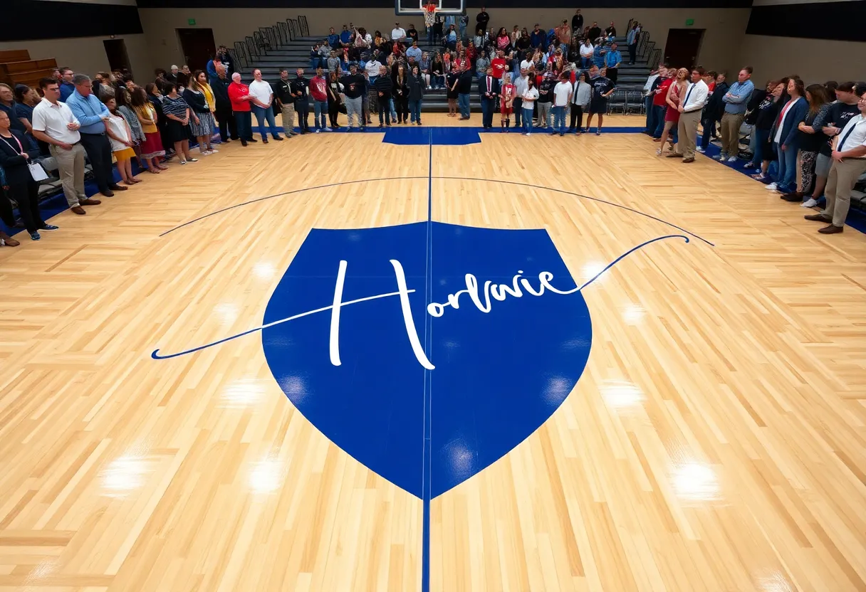 Dedication ceremony of Reverend Henry E. Baker Court at Baker Intermediate School