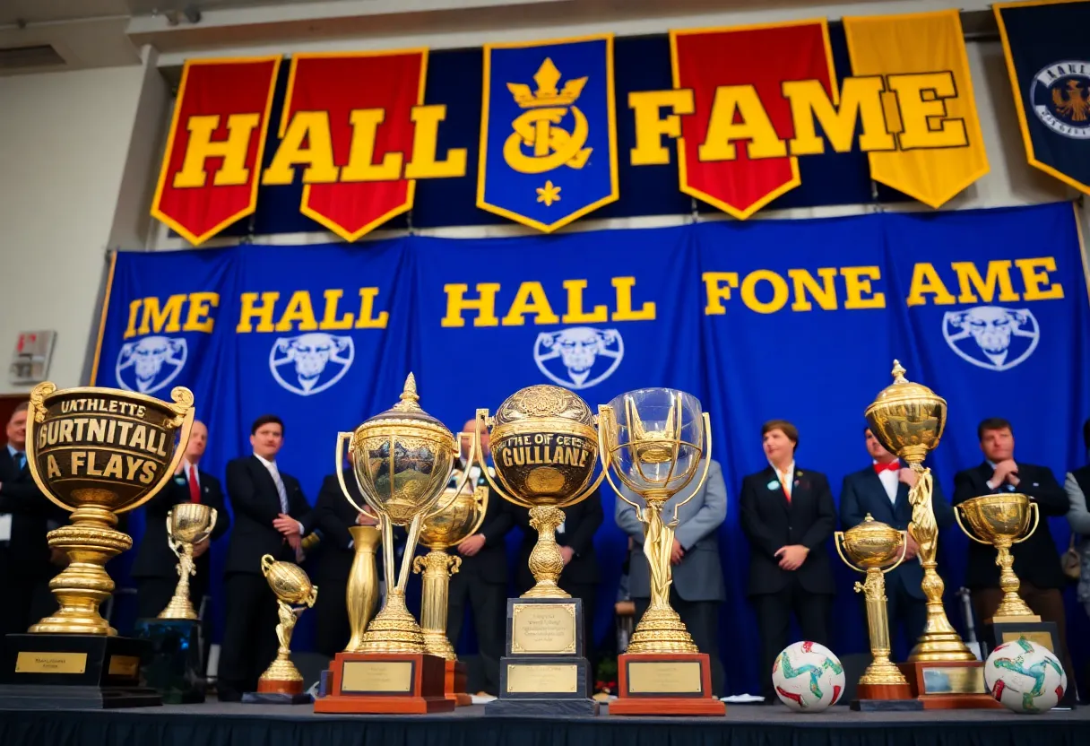 Ceremony for the University of Kentucky Athletics Hall of Fame