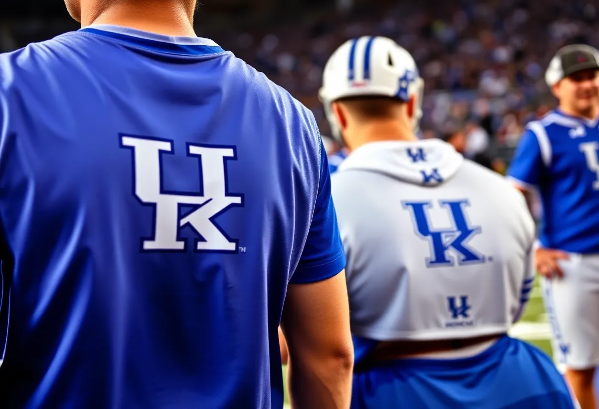 University of Kentucky athletics gear with Nike branding