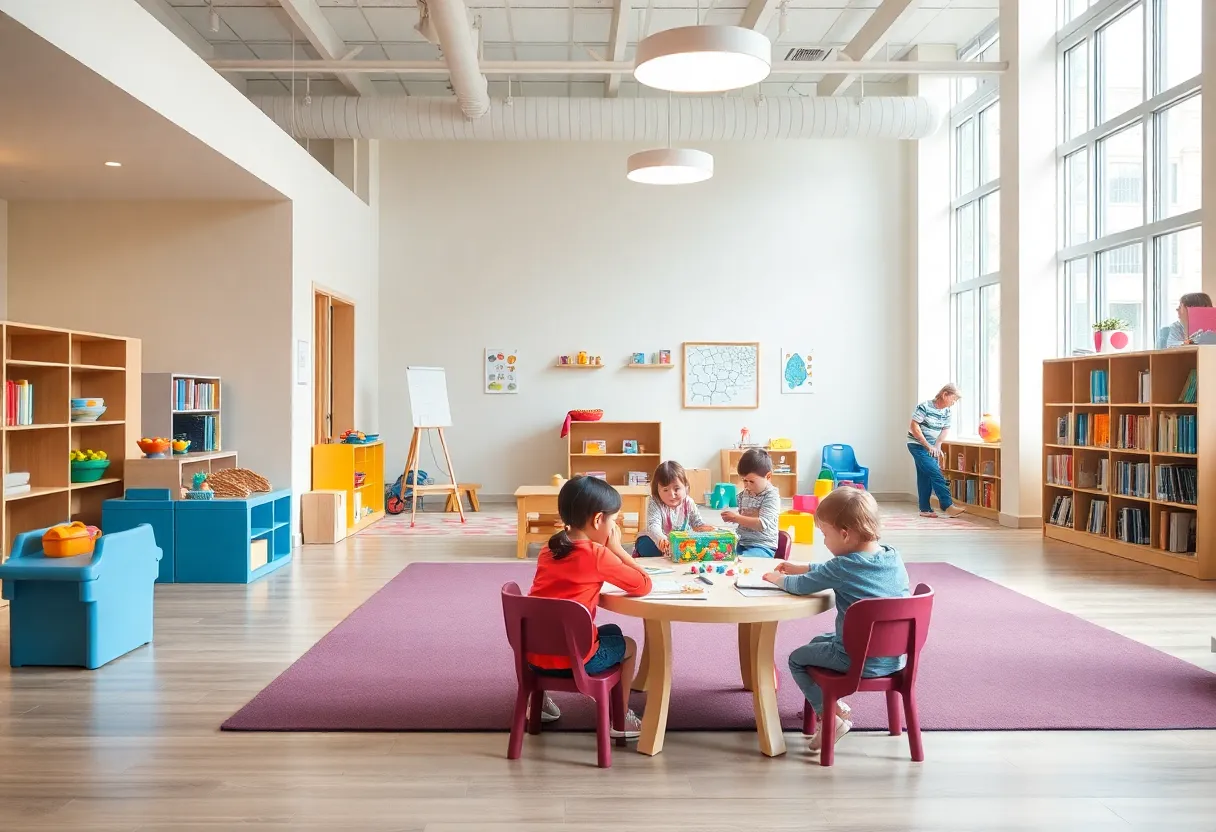 Childcare facility at Bluegrass Children Academy