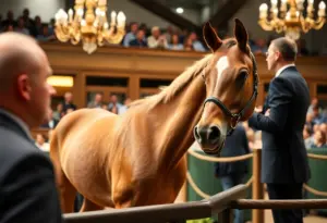 Record sale of yearling filly Dejeuner at Lexington Selected Yearling Sale