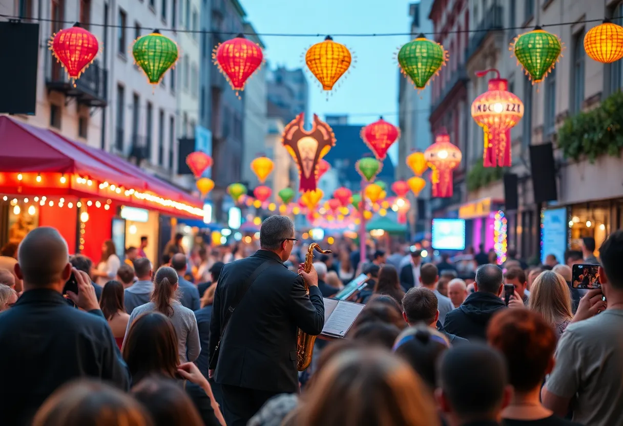 Performers at the Equinox Jazz Festival in Lexington