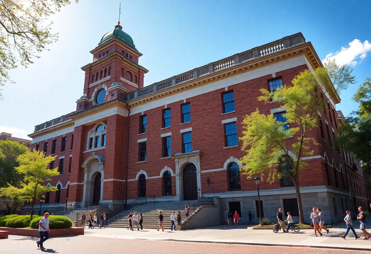 Historic Fayette County Courthouse in Lexington, Kentucky