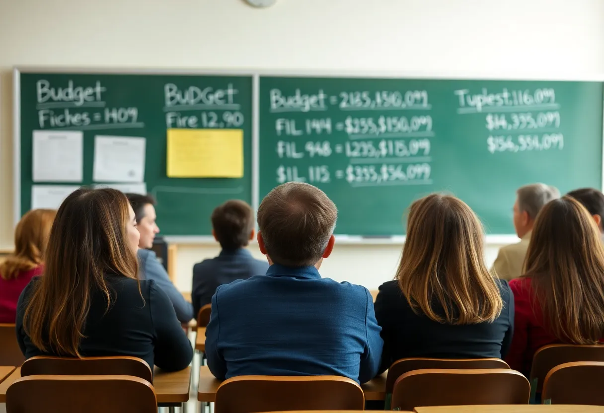 Discussion on Fayette County Schools financial issues