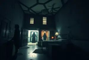 Exterior view of Fright Nights Kentucky Haunted House