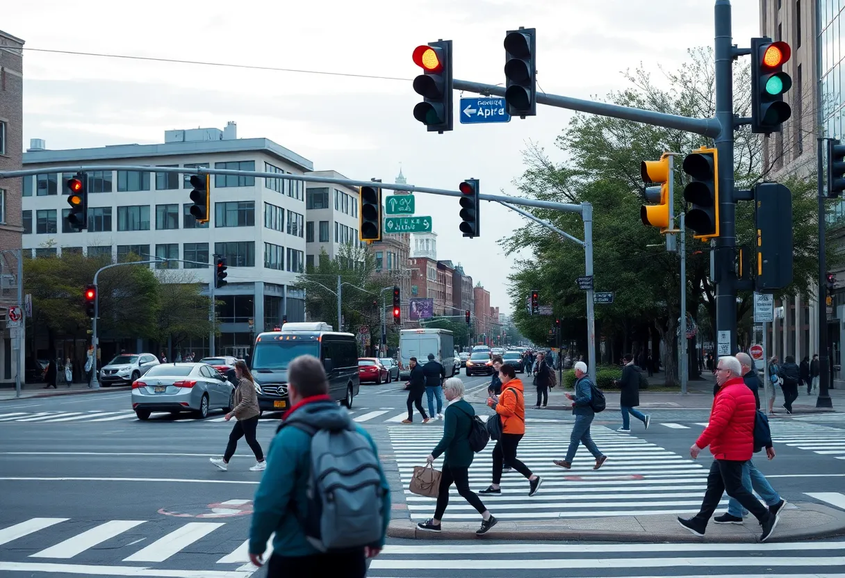 Intersection in Harrodsburg where hit-and-run occurred