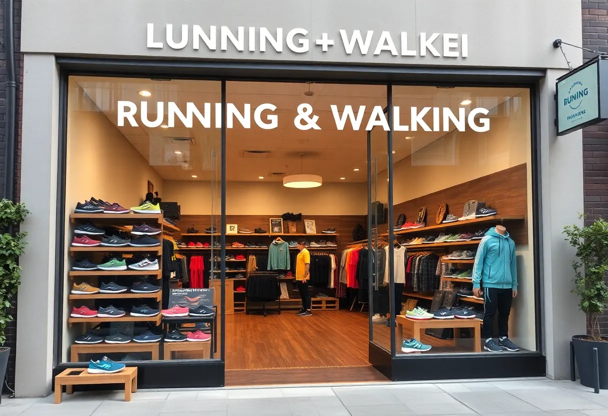 Exterior view of John's Run-Walk Shop's new location