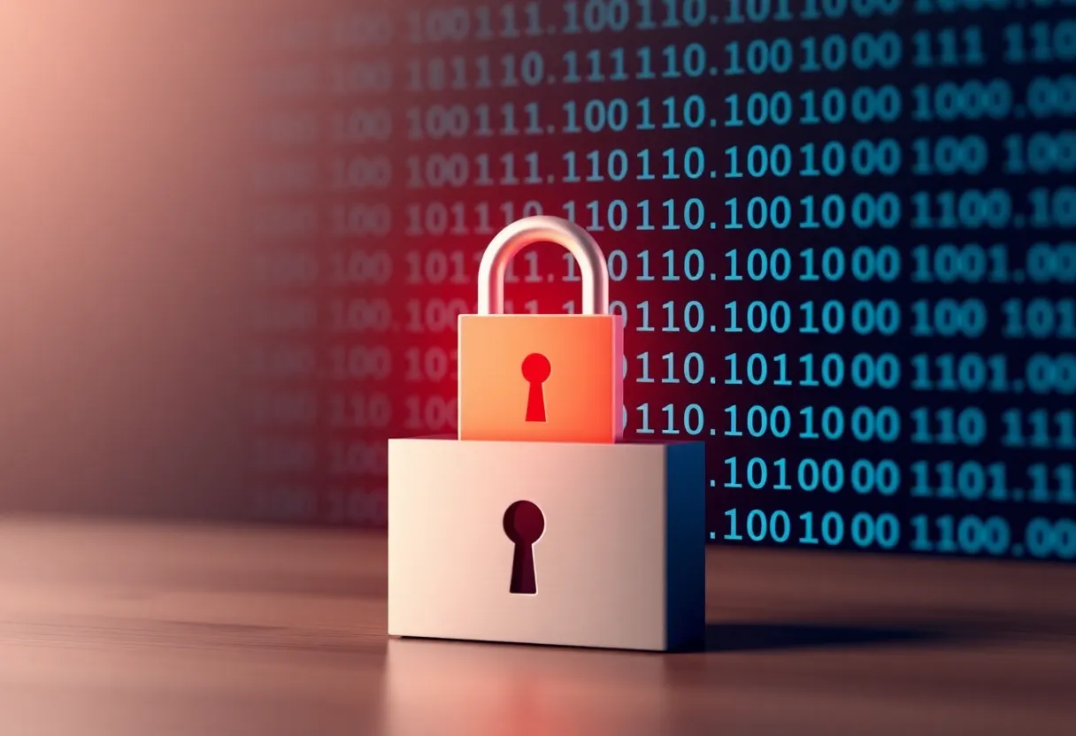 Illustration of data privacy in Kentucky