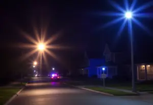 Police responding to a shooting incident in Lexington