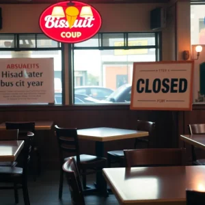 Closed Maple Street Biscuit Company restaurant in Lexington