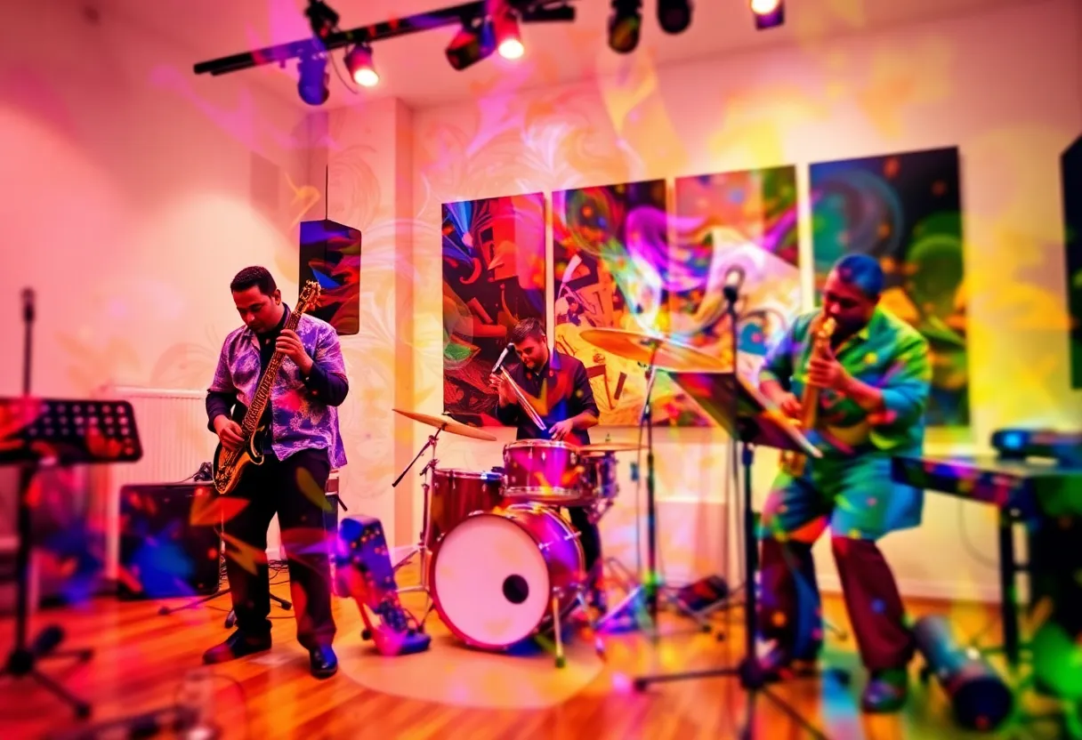 Art for Mary Halvorson's new album 'About Ghosts', featuring jazz elements and a creative musical theme.