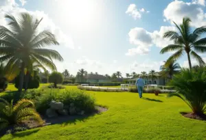 Visual representation of Florida's retirement landscape with financial security themes.