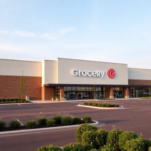 Exterior of the new Kroger store in Fayette County, Kentucky