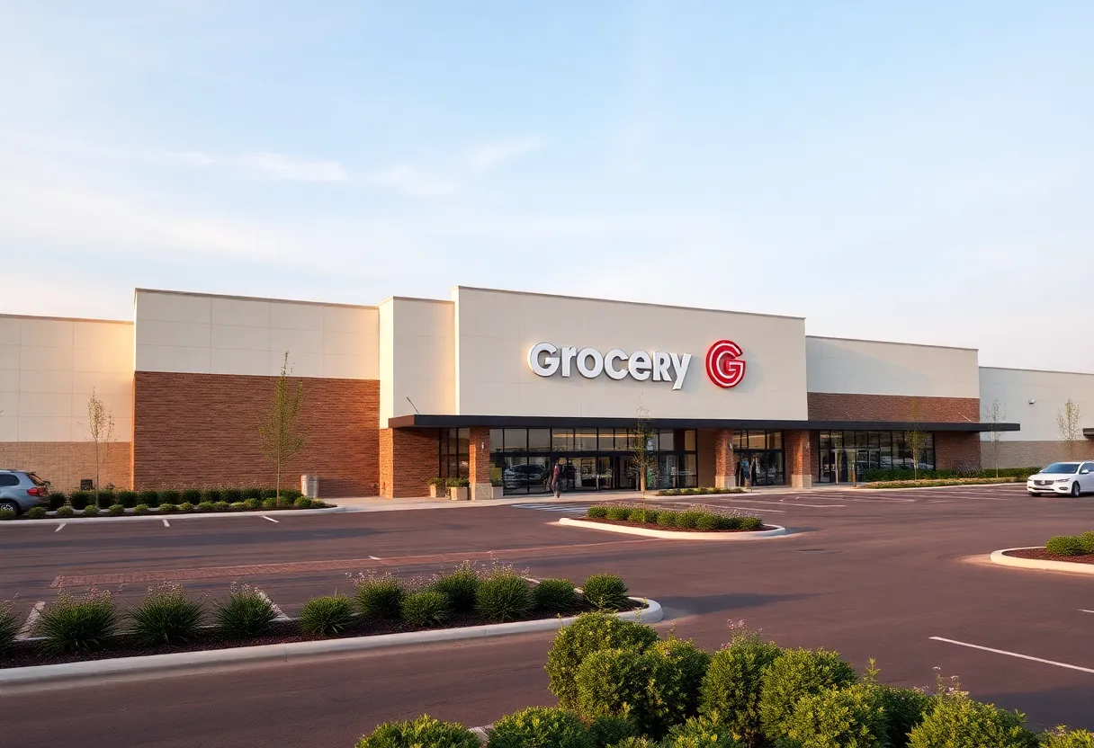 Exterior of the new Kroger store in Fayette County, Kentucky