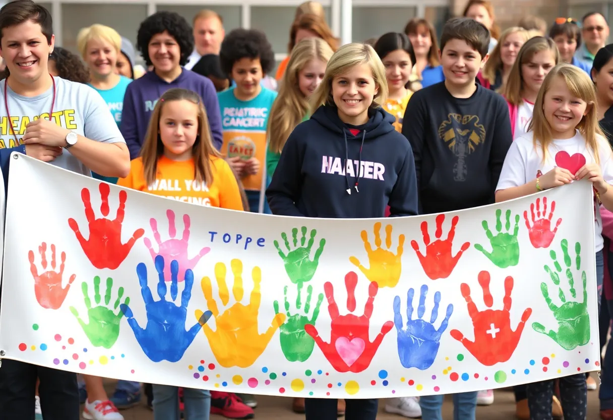 First Lady Britainy Beshear at Pediatric Cancer Research event