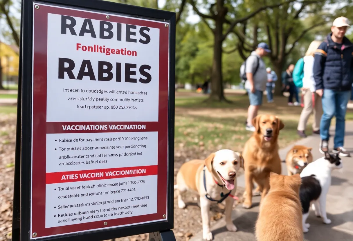 A vaccination clinic for pets in Lexington, KY