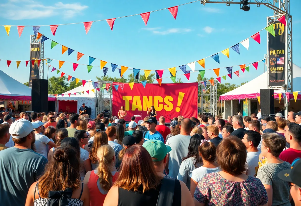 Rags and Riches performing at the Best of the Bluegrass Festival