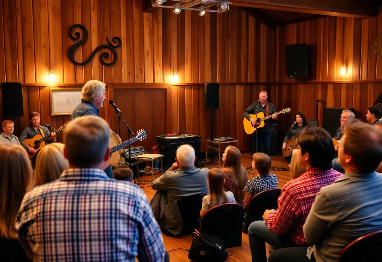 Country music concert rehearsal benefiting Shriners Children's Hospital