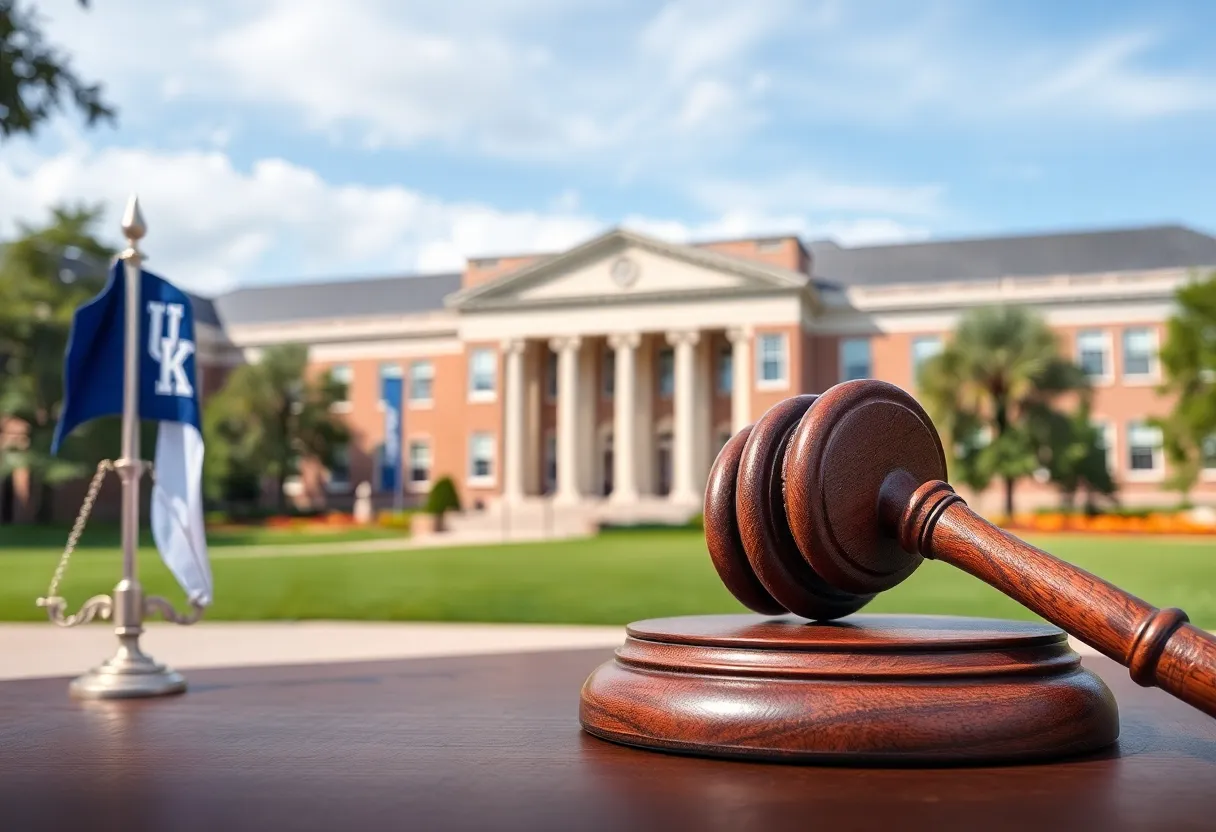 University of Kentucky campus highlighting ethics violations