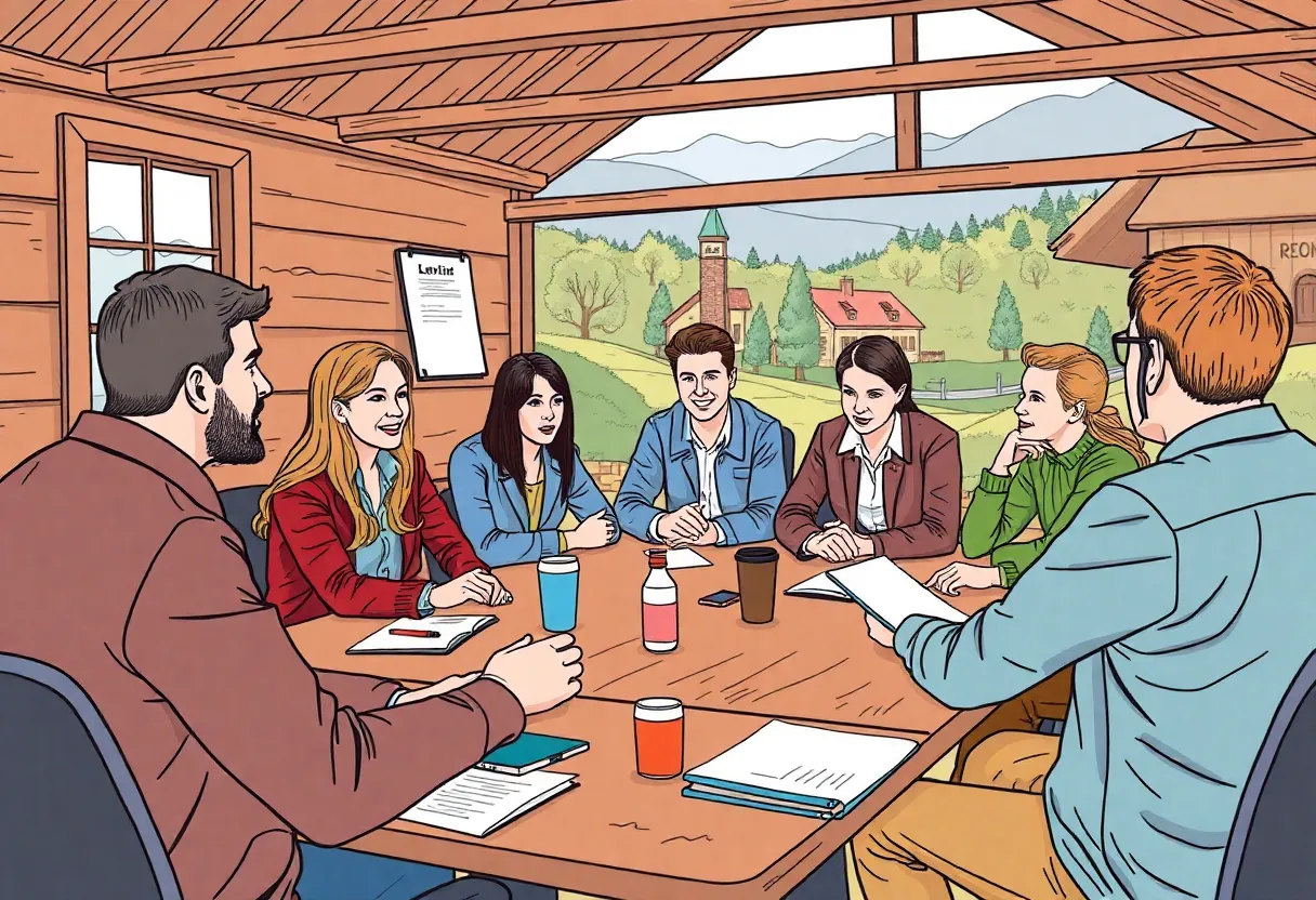 Entrepreneurs participating in Accelerate 606 business program