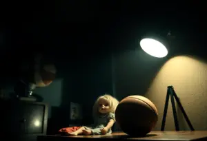 Annabelle doll on display at ScareFest