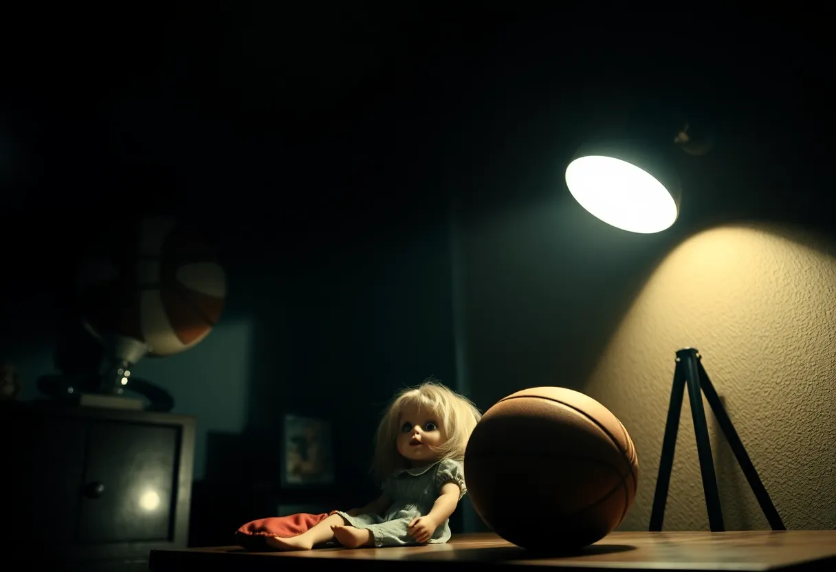 Annabelle doll on display at ScareFest