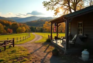 A scenic view of the Appalachian Mountains in Kentucky