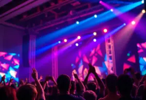 Fans enjoying a live Big Time Rush concert