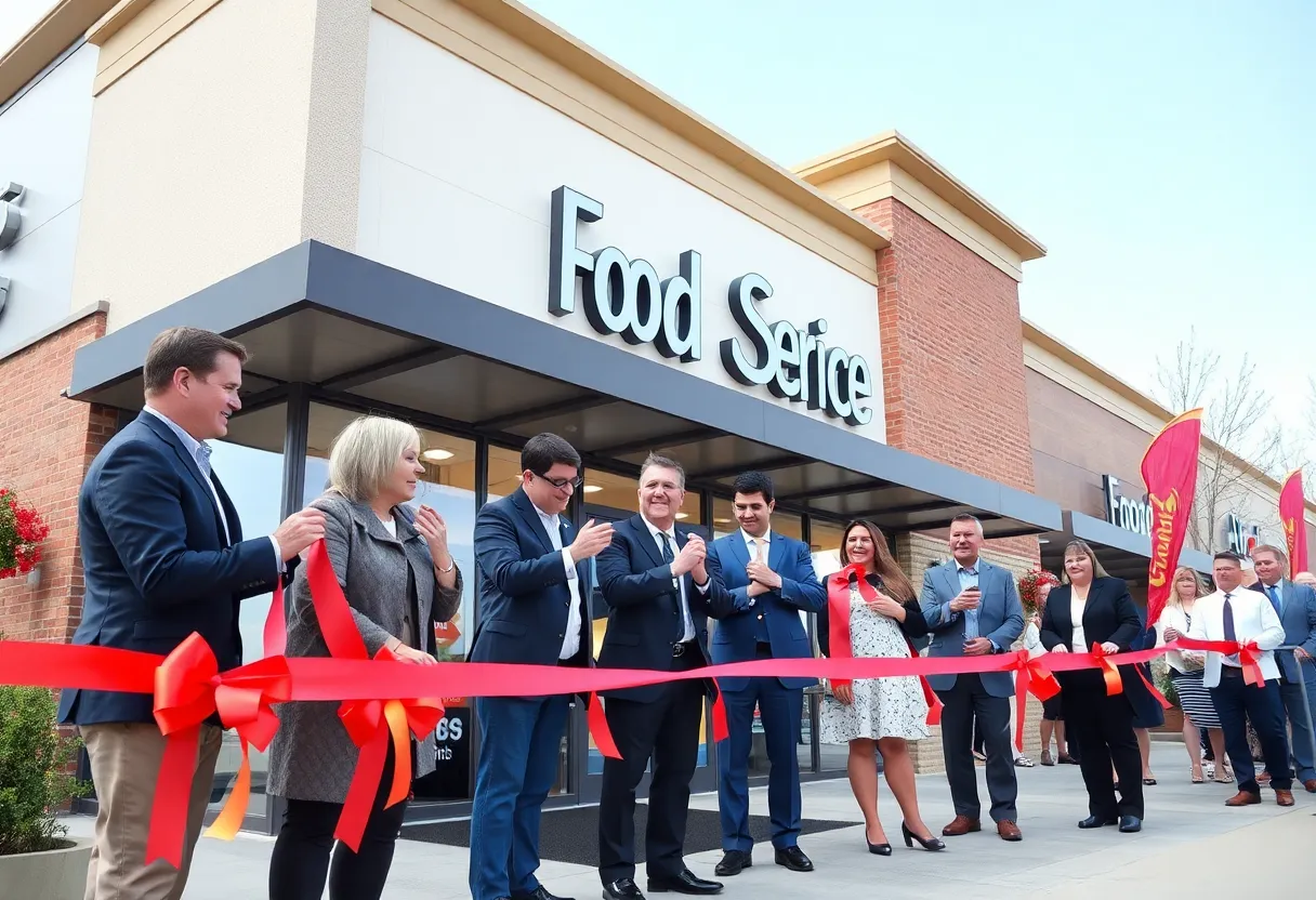 Ribbon-cutting ceremony at Critchfield Meats' new facility