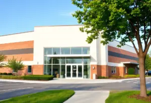 Exterior view of Critchfield Meats' new processing facility in Lexington