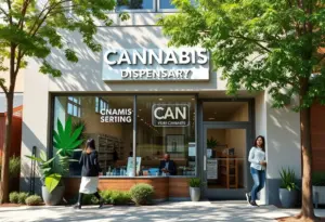 Exterior of The Post Dispensary in Kentucky