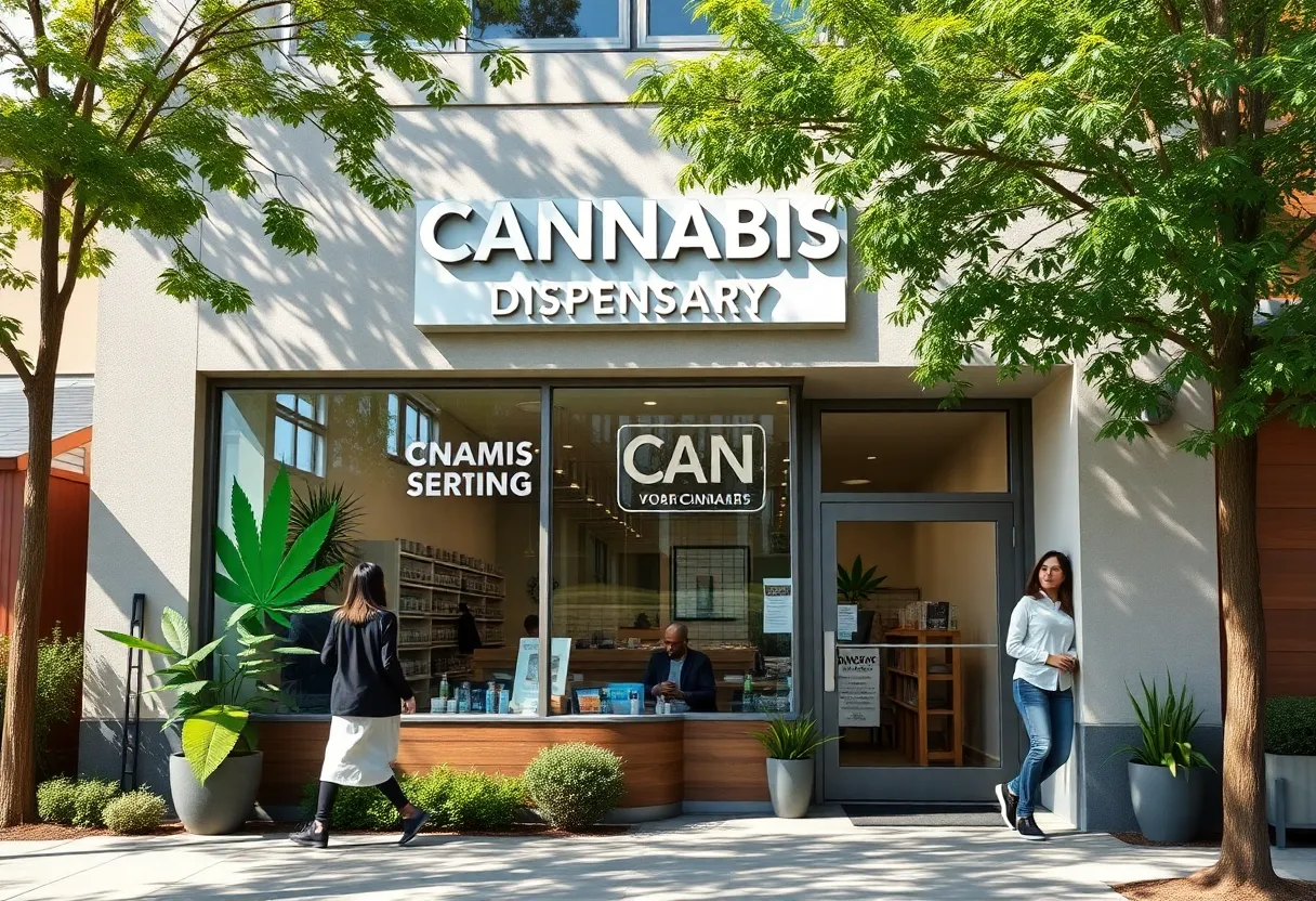 Exterior of The Post Dispensary in Kentucky