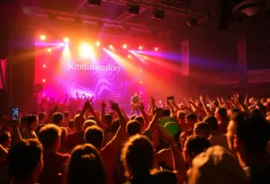 Goose band performing at The Louisville Palace in Louisville, KY