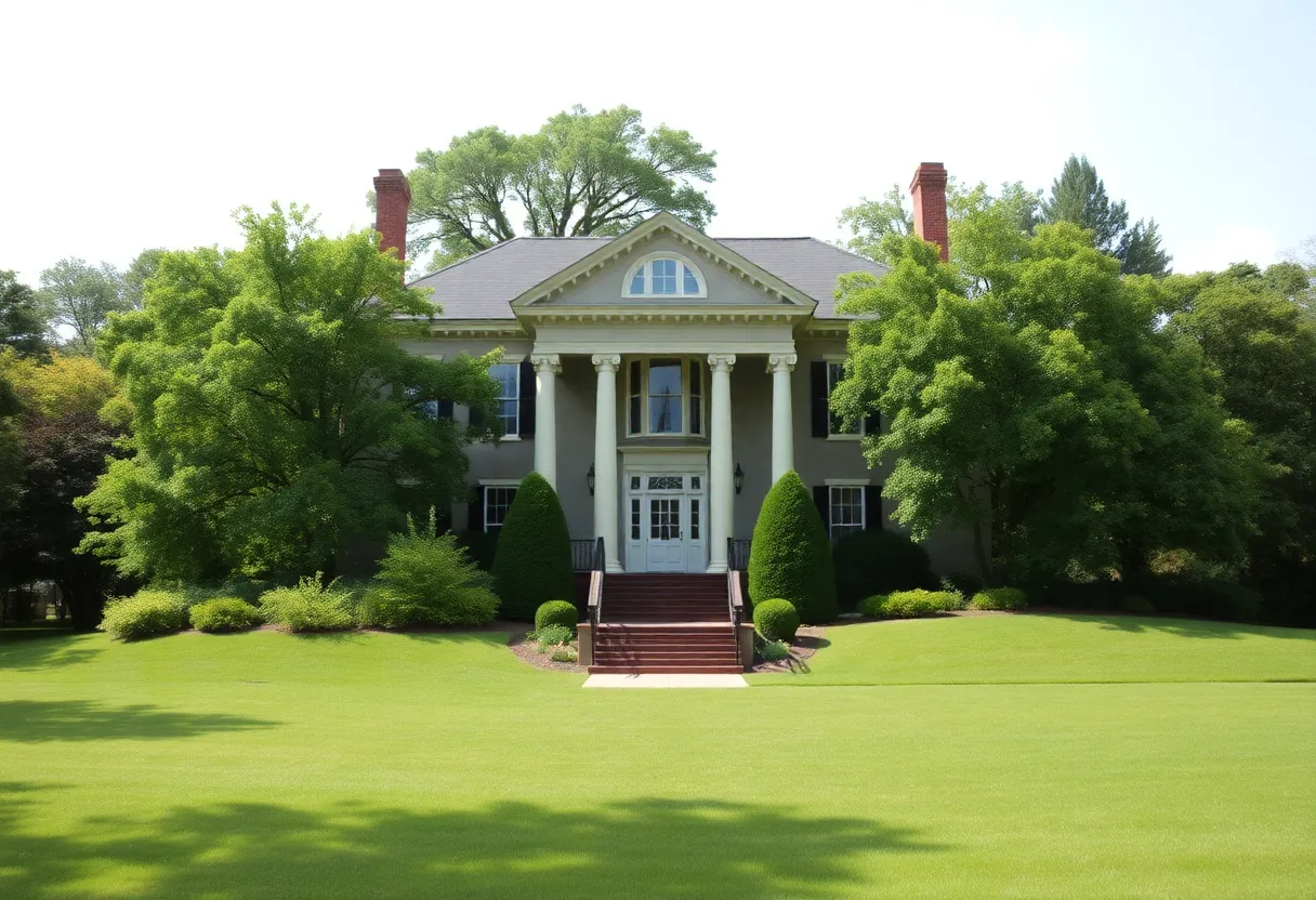 Historic site of Holly Rood, preserved as a cultural heritage site.