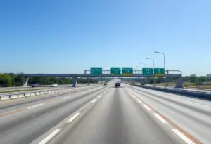 Interstate 75 in Madison after renovations