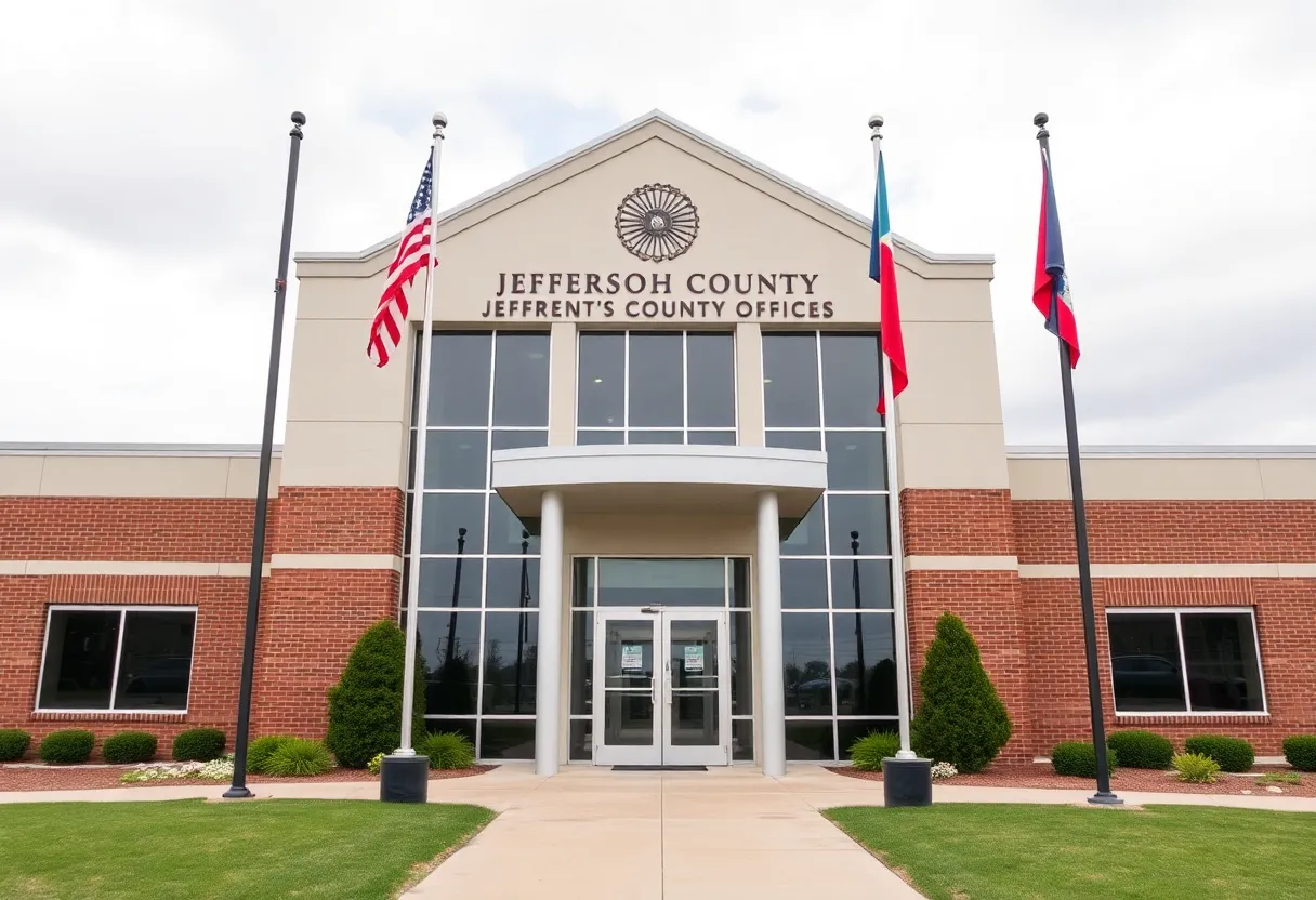Exterior of the Jefferson County Clerk's office building
