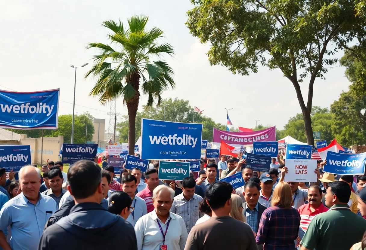 Candidates campaigning for Kentucky's 6th Congressional District