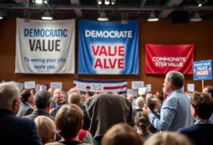 Kentucky Democrats at Wendell Ford Dinner promoting unity