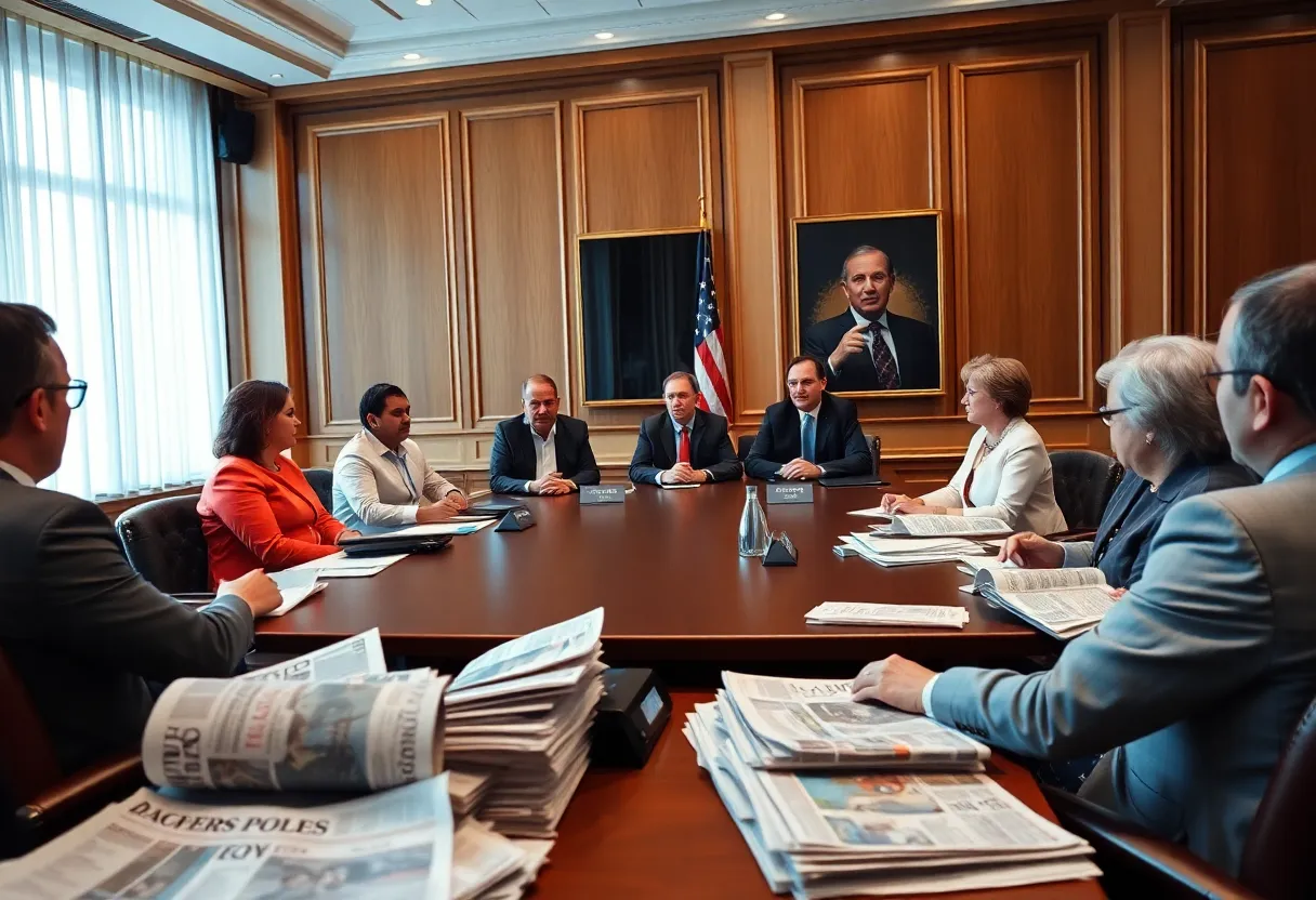 Kentucky GOP leaders discussing controversial social media posts