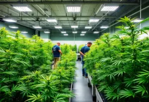 Indoor cannabis cultivation facility in Kentucky