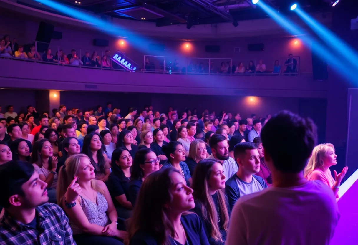 Audience enjoying a live performance at Kentucky Performing Arts