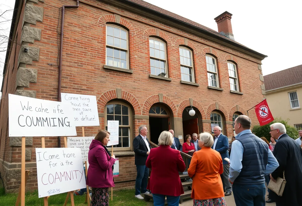 Community members gathered to discuss the future of the Lexington YMCA