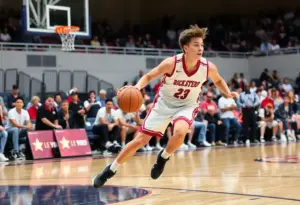 Malachi Moreno in action during the Kentucky-Indiana All-Star Game