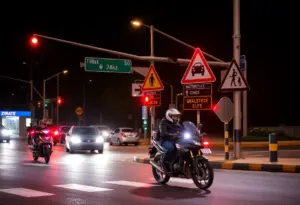 Motorcyclist Safety at Night